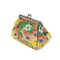 Wrapables Canvas and Embroidered Floral Coin Purse Clutch Wallet (Set of 2)
